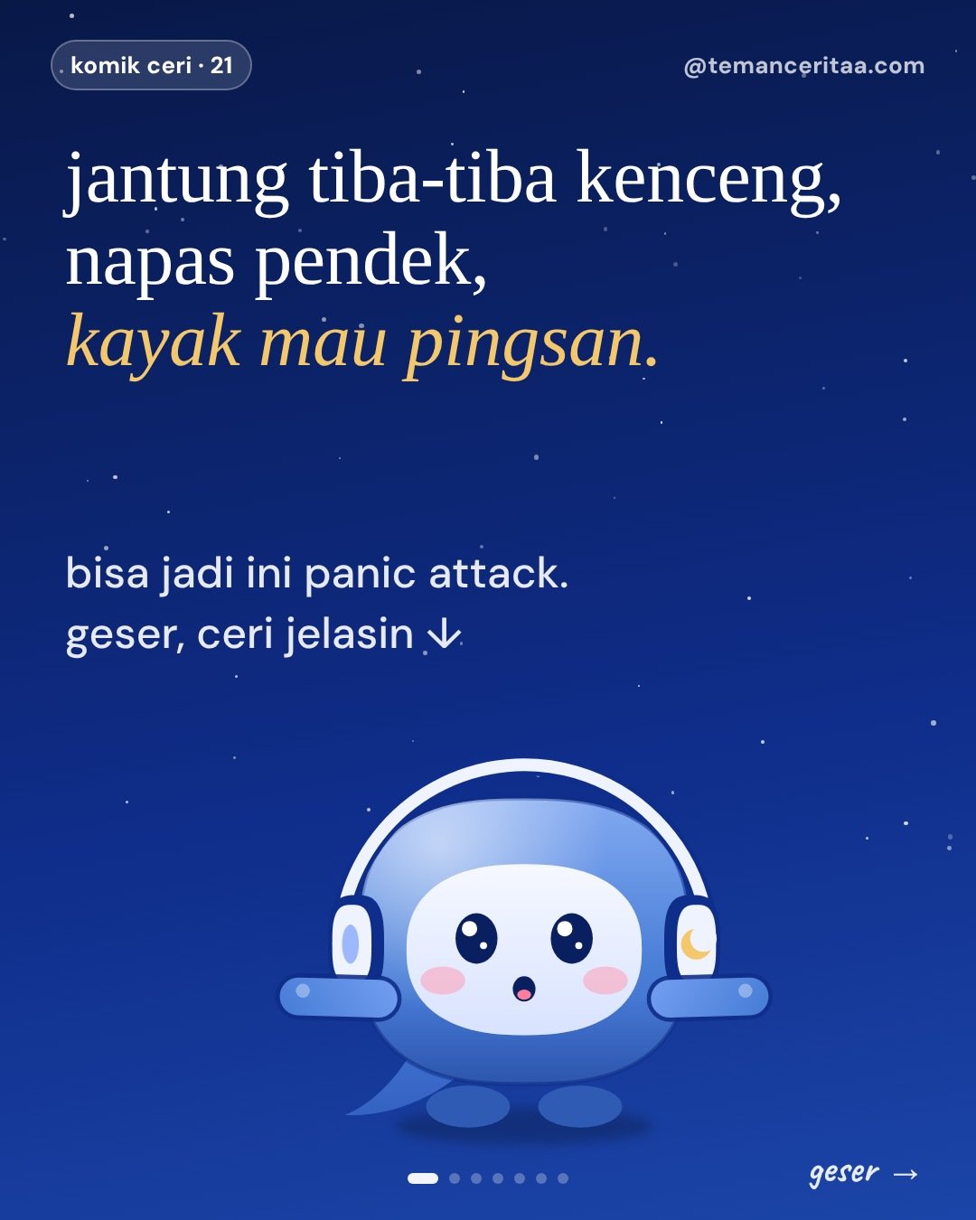Panic attack: alarm tubuh yang bunyi tanpa bahaya